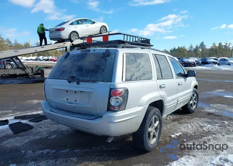 2004 Jeep Grand Cherokee Limited from USA, damaged, VIN 1J8GW58S44C102947